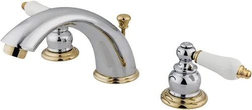 Vista 9 de Kingston Brass KB977B - Grifo de baño victoriano, latón cepillado