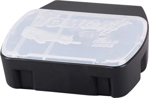 Vista 2 de Tomcat Mata Ratones Resistente a Niños, Estación Recargable con Tapa Transparente para Fácil Monitoreo, 1 Estación de Cebo y 8 Recargas