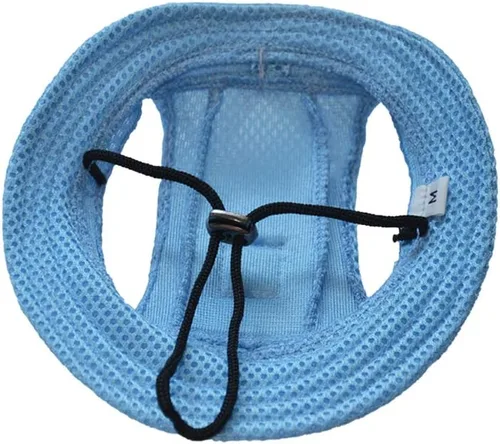 Vista 2 de Leconpet Sombrero de princesa para mascotas, gorras para perro con correa para el cuello, ajustables y cómodos agujeros para las orejas para perros