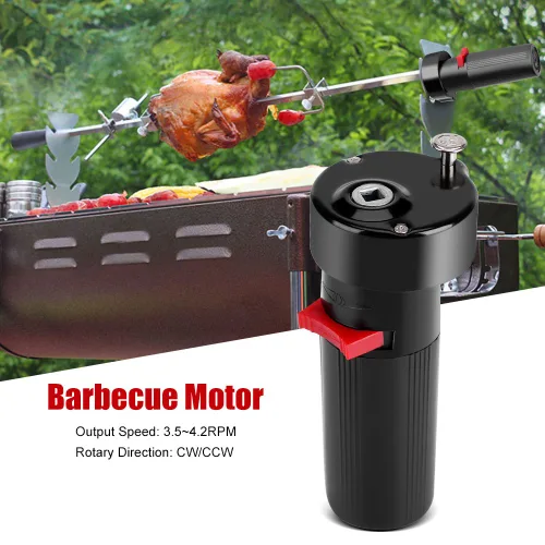 Vista 2 de Motor de barbacoa de 1.5 V, motor de asador eléctrico, herramienta de cocina al aire libre, accesorio de barbacoa para cocinar, camping, cocina