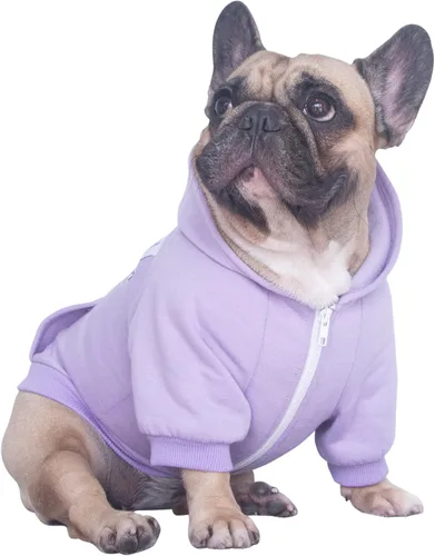 Vista 11 de iChoue - Ropa para mascotas, sudadera con capucha para perros como para Bulldog francés, Pug francés, Corgi inglés, Boston Terrier, Bully, Pitbull