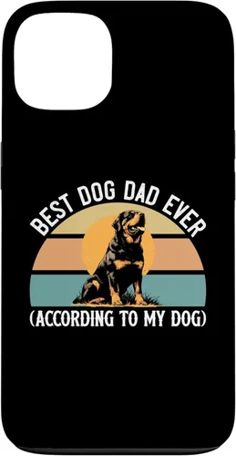 Vista 7 de Rottweiler Dog Lover Gift, Best Dog Dad Ever, Rottie Father Case for iPhone 17