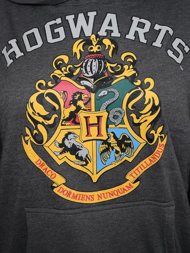 Vista 4 de Harry Potter Sudadera con capucha para mujer Hogwarts Crest
