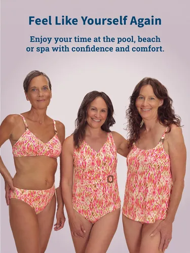 Vista 4 de Forma de pecho Amoena para natación, para mujer