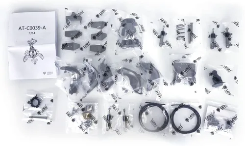 Vista 2 de TOUCAN RC HOBBY 1/14 C374F hidráulico Orange Peel Grab para LESU RC Excavadora B0001 CAT 374F