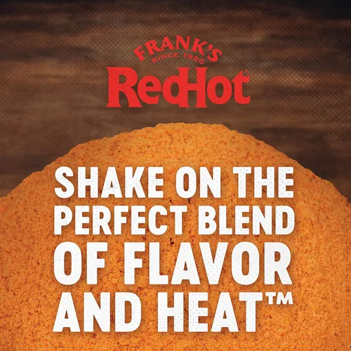 Vista 3 de Frank's RedHot Condimento Original, 21.2 oz - Un Recipiente de 21.2 Onzas de Mezcla de Condimento de Salsa Picante de Ajo Sabroso y Pimienta Cayena