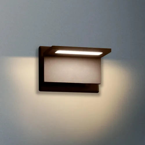 Vista 18 de Aplique de pared para exteriores con sensor de movimiento, luz LED blanca para exteriores, lámpara de pared IP54, impermeable, para porche, garaje