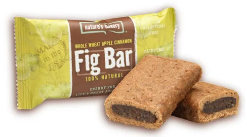 Nature's Bakery Barra de higos de trigo entero, manzana y canela, 2 onzas (paquete de 12)