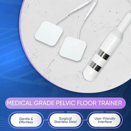 Vista 6 de K-fit Kegel Toner Plus Biofeedback - Dispositivo de ejercicio de suelo pélvico para tonificar y fortalecer, incontinencia, 22 programas de Stim