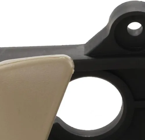 Vista 6 de KarParts360 Para Hyundai Santa Fe 2007-2012 Manija de puerta interior lado del conductor Delantera o trasera Beige Con botón de bloqueo
