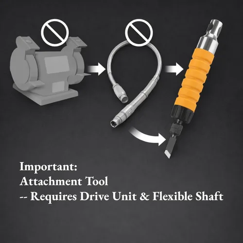 Vista 8 de Cuchillo de grabado de cincel eléctrico para carpintería, accesorios de herramienta para carpintería y grabador, 5 cuchillas y 1 llave