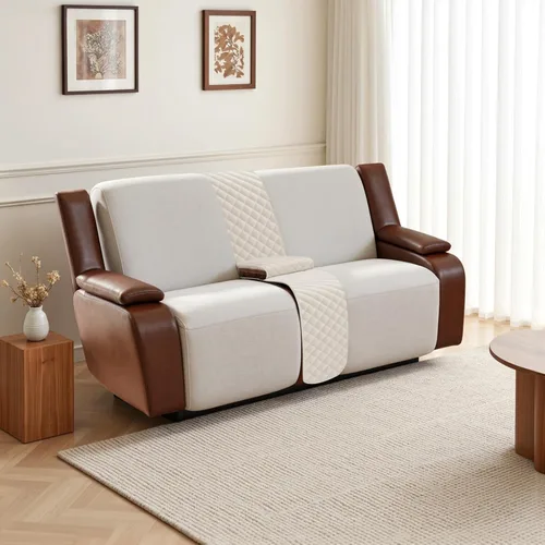 Vista 6 de Arfntevss Fundas para sofá seccional reclinable para sofá seccional en forma de L, funda antideslizante lavable para sofá reclinable con forma de L