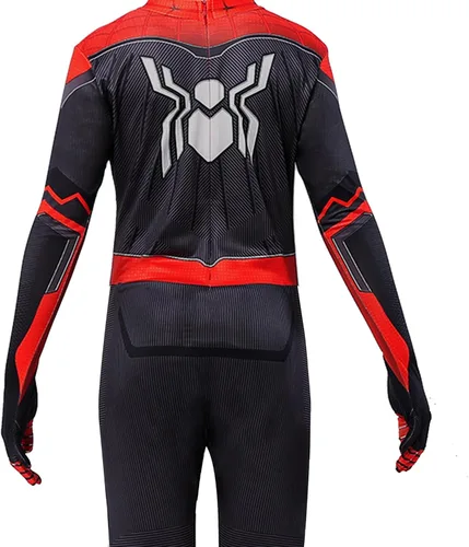 Vista 2 de HSXEGIT Disfraz de superhéroe para niños, estilo 3D, elástico, traje de superhéroe para fiesta de disfraces