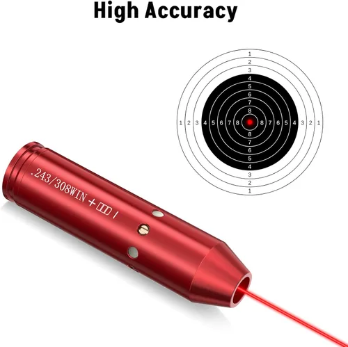 Vista 3 de MidTen . 243 308 Bore Sight Laser Red Dot Boresighters 308