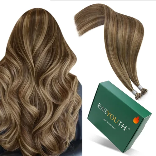 Vista 56 de Easyouth - Extensiones de cabello humano estilo halo con alambre
