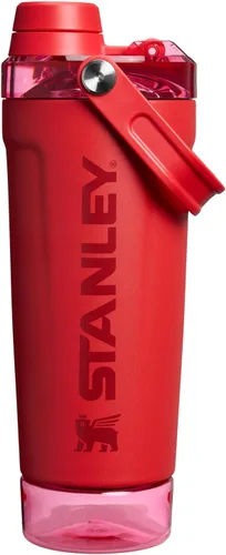 Vista 18 de STANLEY Vitalize - Botella agitadora de 20 onzas Taza agitadora de acero inoxidable aislada y a prueba de fugas Base de almacenamiento y tapa