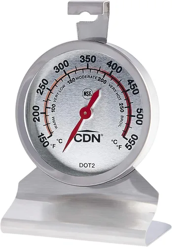 CDN DOT2 09502000954 ProAccurate - Termómetro para horno 1 EA plateado