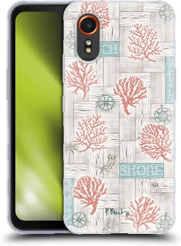 Vista 14 de Head Case Designs Officially Licensed Paul Brent Agate Mermaid Coastal Soft Gel Case Compatible with Samsung Galaxy Xcover7 5G