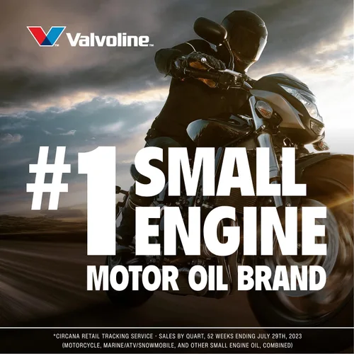 Vista 5 de Valvoline Aceite de motor de motocicleta de 4 tiempos 10W-40, 1 cuarto de galón