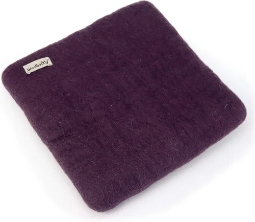 Vista 4 de Woolbuddy Almohadilla de Fieltro con Aguja – Alfombrilla de Lana Beige 10x10x1.5 – Base Alternativa de Espuma para Manualidades de Fieltro 3D