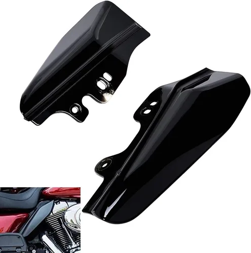 Vista 5 de Astra Depot Deflector de aire de marco medio compatible con Harley Touring Electra Glide Road King 2001-2008