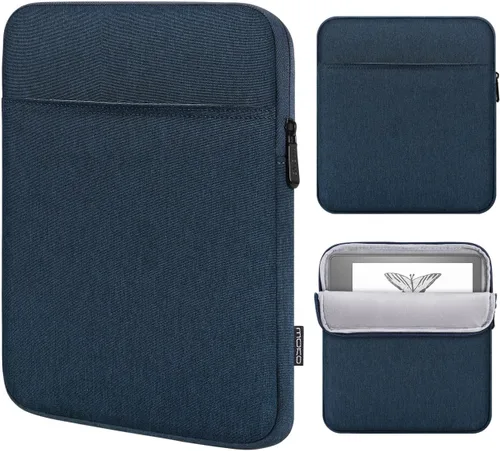 Vista 9 de Moko Funda para Kindle compatible con Kindle Scribe de 10.2 pulgadas (versiones 2024 y 2022), funda protectora con doble bolsillo y soporte
