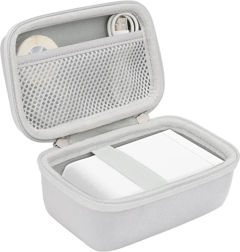 Vista 2 de khanka Estuche de viaje rígido de repuesto para etiquetadora NIIMBOT D101 de 0.4 a 1 pulgada, solo funda