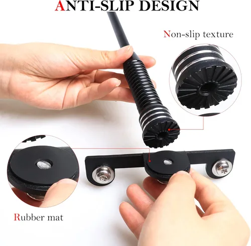 Vista 4 de Bandera con poste y soporte de montaje para Ford Bronco 2 puertas 4 puertas 2021-2025 Accesorios exteriores Rotación de 360° Banderas de látigo