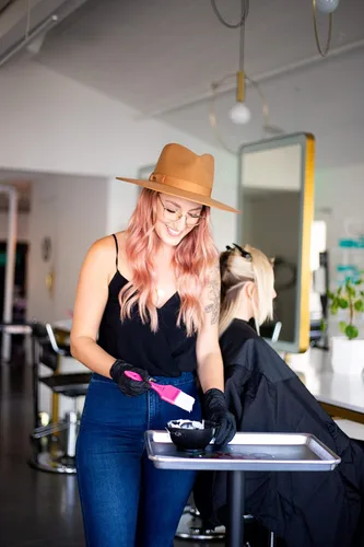 Vista 3 de Framar Power Painter - Cepillo para teñir el cabello, cepillo para teñir el cabello, cepillo para teñir el cabello, juego de pinceles de mezcla