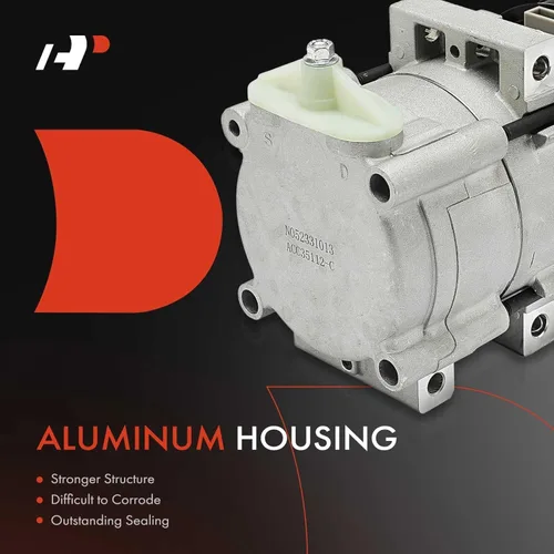 Vista 3 de A-Premium Compresor de aire acondicionado CA con embrague de A/C compatible con Nissan Altima 2.5L 2019-2025, con compresor DCS-17EC