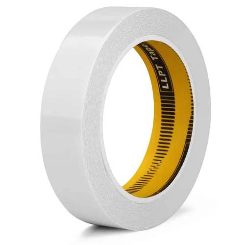 Vista 9 de LLPT Cinta de Doble Cara 0,875" x 15,2 m Cada Una Paquete de 3 Cintas Adhesivas Transparentes Ultra Finas Desgarrables a Mano para Manualidades DIY