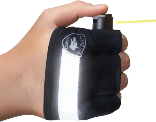 Vista 9 de Guard Dog Security Spray de Pimienta para Autodefensa, Rango de 16 pies, Manga de Mano Oculta, Resistente al Sudor, Acceso Rápido y Protección