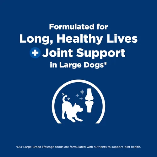 Vista 6 de Hill's Science Diet Alimento para cachorros de raza grande, DHA para apoyar el desarrollo saludable, alimento seco para perros con pollo y arroz