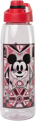 Vista 34 de Silver Buffalo Disney Lilo y Stitch Ohana Linda Botella de Agua de Stitch con Tapa de Rosca, 832.7 ml (28 oz)