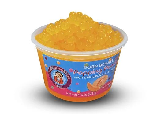Vista 12 de Buddha Bubbles Boba - Perlas de Boba para reventar/estallar de primera calidad/Bombas de Boba / cobertura de postre de Buddha Bubbles Boba