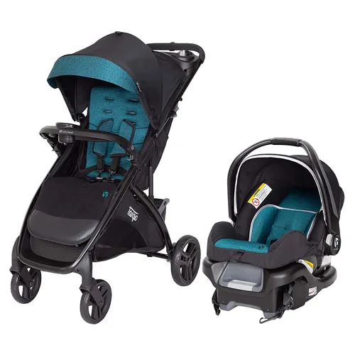 Vista 6 de Baby Trend Tango™ 3 Sistema de viaje de cochecito todo terreno con asiento de automóvil infantil EZ-Lift™ Plus, Gris Ultra