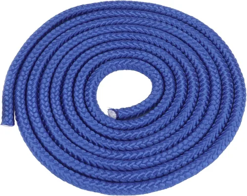 Vista 4 de Cuerda de gimnasia para artes, cuerdas de 9.8 ft con color arcoíris, utilizada para competencia oficial de cuerda de gimnasia rítmica, entrenamiento