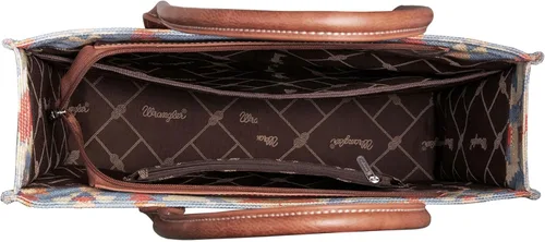 Vista 5 de Wrangler Aztec - Bolso tote para mujer, estilo bohemio, bolso de hombro y bolso