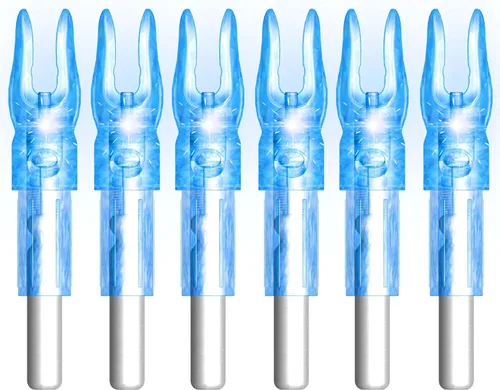 6 piezas G X H S GT puntas iluminadas con LED para flechas con diámetro interno de 0.165, 0.204, 0.233, 0.244, 0.246 pulgadas, destornillador