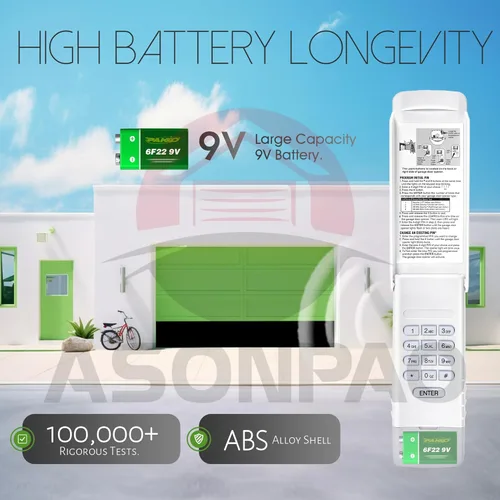 Vista 3 de Craftsman CMXZDCG440 - Teclado universal para abridor de puerta de garaje