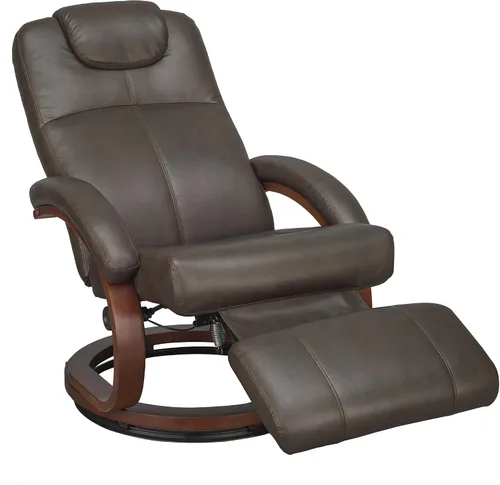 RecPro Charles - Silla reclinable de 28 pulgadas, muebles de autocaravana de diseño moderno (1, castaño)
