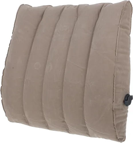 Healifty Almohada inflable de apoyo lumbar, cojín de respaldo portátil, almohada de aire plegable para silla de oficina, asiento de automóvil y