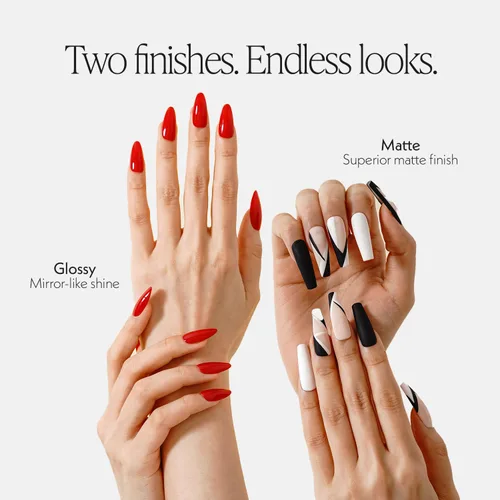 Vista 4 de KUPA Gelfinity - Esmalte de uñas de gel que se quita con remojo - Base y capa superior brillante y capa superior mate (sin necesidad de limpieza)