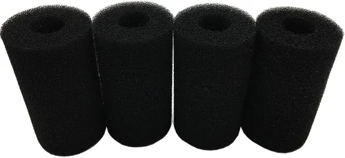Esponja de prefiltro, paquete de 4 rollos de espuma para acuario, accesorios de filtro compatibles para pecera