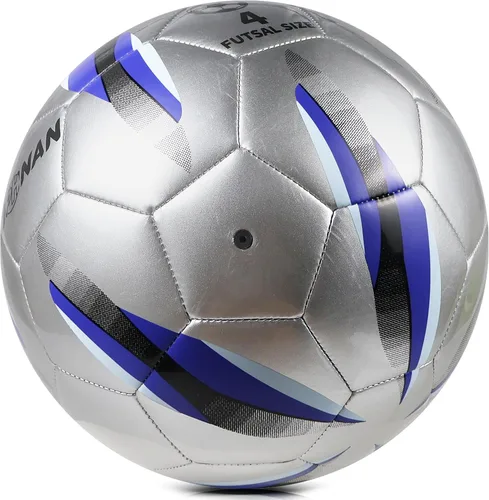 Vista 9 de Low Bounce Futsal Ball Size 4, Professional Indoor Soccer Ball with Reinforced Stitching and TPU Cover for Training, Games, Competition – Durable