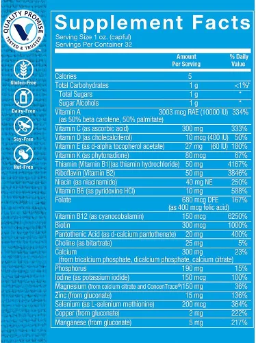 Vista 3 de The Vitamin Shoppe Multivitamínico - Multi diario completo con vitaminas y minerales esenciales para la salud general