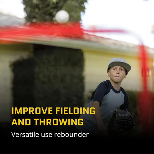 Vista 3 de SKLZ PitchBack. Entrenador de béisbol juvenil para tirar, recoger y entrenar.