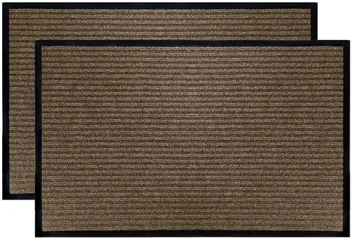 Vista 49 de LuxUrux Tapete de goma duradero para puerta, resistente, interior/exterior, fácil de limpiar, impermeable, patio, garaje, tapete comercial