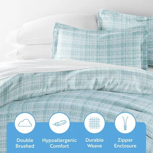 Vista 307 de Linen Market Funda de edredón individual para cama individual – Experimenta una comodidad similar a un hotel con una suavidad inigualable