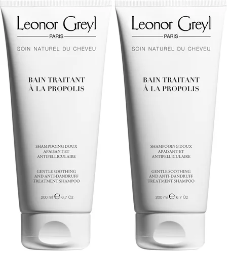 Vista 7 de Leonor Greyl Champú suave contra la caspa (Bain Traitant a La Propolis), champú natural para la caspa de propóleos y manzanilla, 6.7 oz. Hecho